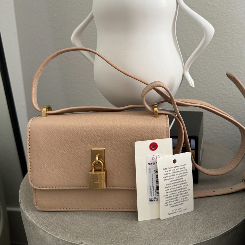 Ted Baker Mini Padlock Purse NWT